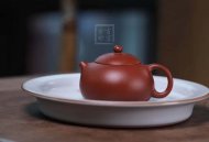 《文旦》宜興名家紫砂壺實(shí)力派名家純手工小煤窯朱泥泡茶壺文旦家用套裝功夫茶具