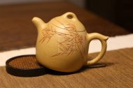 《竹子秦權》宜興本山段紫砂壺純手工秦權茶壺茶具