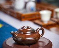 獨家首發，品名：線圓。泥料：極品紫泥（