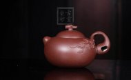 《福祿一生》宜興紫砂壺手工工藝美術師紫泥壺茶壺創新壺茶具