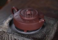 《周盤》宜興紫砂壺實力派名家手工紫泥周盤茶具茶壺