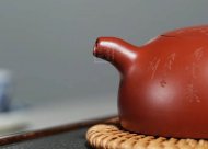 《半月》宜興紫砂壺實(shí)力派名家純手工大紅袍泡茶壺半月茶具