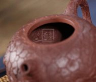 《龍供春》宜興紫砂壺工藝美術(shù)師手工紫泥供春茶壺茶具