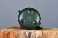 《漢棠石瓢》紫砂壺宜興實(shí)力派名家純手工民國(guó)綠石瓢泡茶壺