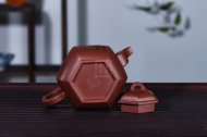 《尊六方》宜興六方紫砂壺底槽青純手工高級工藝美術師泡茶壺特價茶具