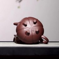 《一言九鼎》優(yōu)質(zhì)紫紅泥清全手工周國芳老師作品收藏精品