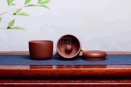 《紫砂快客杯旅行裝迷你款》經典器型紫砂紫泥古樸典雅