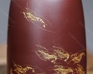 品名：精美茶倉。泥料：原礦優質紫泥