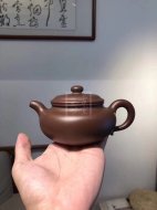 《仿古》仿古紫砂壺助理工藝美術師宜興手工茶壺紫泥壺