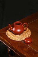 《思亭》宜興民間藝人手工大紅袍泡茶壺思亭茶壺茶具