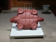 《金龜出海》宜興紫砂壺高級工藝美術師純手工底槽青創新壺茶壺紫砂茶具