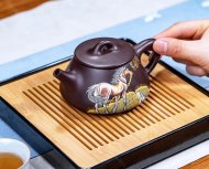 精工作品推薦！品名：馬到成功，泥料：原礦