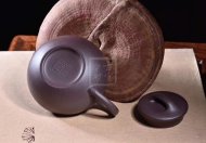 《扁石》宜興紫砂壺中青輩實力派藝人手工手工極青泥