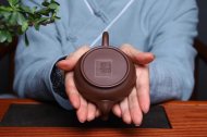 《一團和氣》宜興紫砂壺全手工泡茶壺工藝美術師大師紫泥