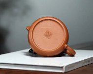 《半月》蟹黃段純手工工藝美術師宜興紫砂壺茶具半月茶壺