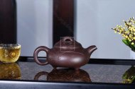 《矮石瓢》純手工石瓢紫砂壺高級工藝美術(shù)師全手工宜興紅砂紫泥茶壺花器