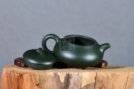 《漢棠石瓢》紫砂壺宜興實(shí)力派名家純手工民國(guó)綠石瓢泡茶壺
