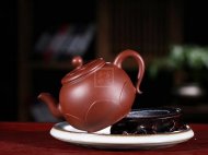 《綻放》宜興紫砂壺宮燈紫砂泡茶壺底槽青手工高級工藝美術師紫砂茶具