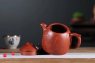 《秦權》宜興紫砂壺工藝美術師純手工大紅袍中壺茶具泡茶壺秦權