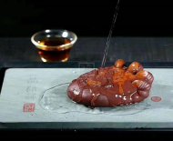 《掌握乾坤大權在握》宜興紫砂壺作品全手工紫砂