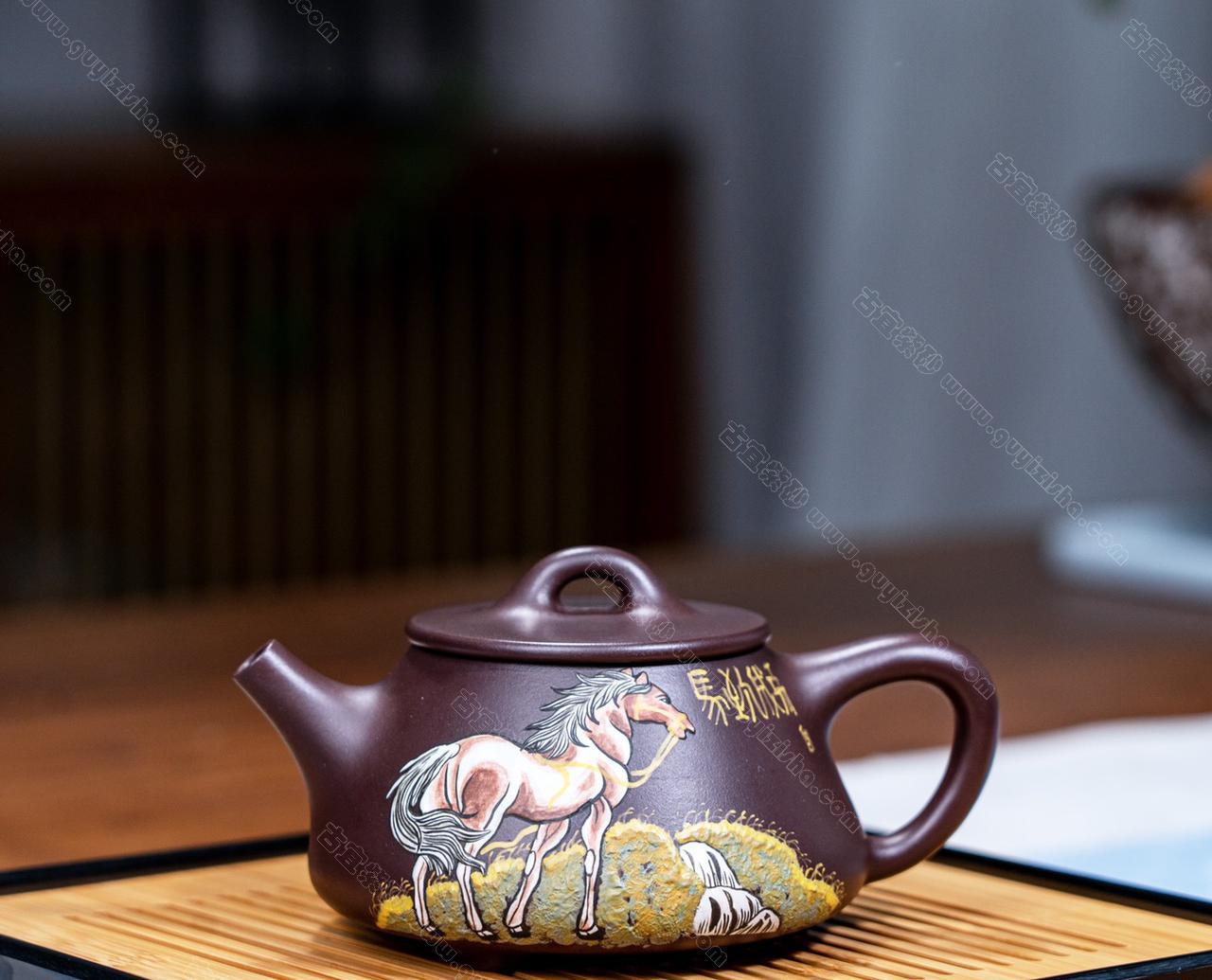 精工作品推薦！品名：馬到成功，泥料：原礦